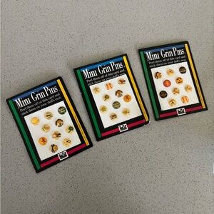 American girl doll mini grin pins